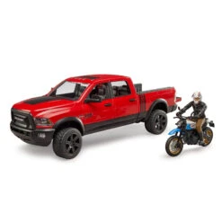 Bruder 02502 RAM 2500 Power Wagon W/ Ducati Scrambler Desert Sled And Driver 11 Bruder 02502 RAM 2500 Power Wagon W/ Ducati Scrambler Desert Sled And Driver -Baby Products Store 02502RAM2500PowerWagonwithDucatiScramblerDesertSledandDriver 05