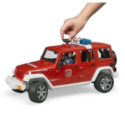 Bruder 02528 Jeep Rubicon Fire Rescue W/ Fireman -Baby Products Store 02528JeepRubiconFireRescuewithFireman 04
