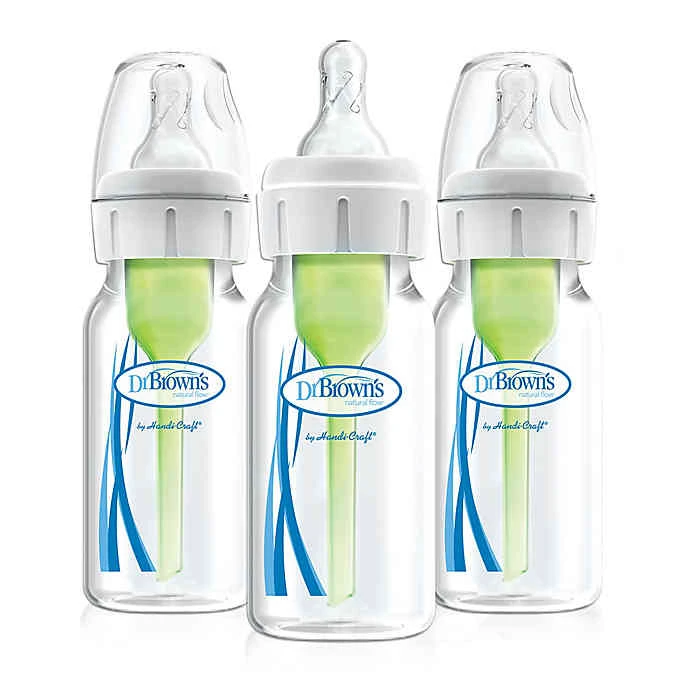 Dr. Brown's Options+ Baby Bottle 4 Oz 3-Pack 3 Dr. Brown's Options+ Baby Bottle 4 Oz 3-Pack