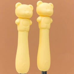 Soft Silicone Handle Stainless Steel Spoon & Fork Set (3+ Years Old) 19 Soft Silicone Handle Stainless Steel Spoon & Fork Set (3+ Years Old) -Baby Products Store 20231113170014