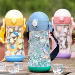 One Touch Shoulder Strap Tritan Water Bottle 470ml - Snow Rabbit -Baby Products Store 20231120141701 d5b330e3 e9f0 47c5 8bf0 93cd7559cc2c