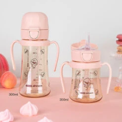 Grosmimi PPSU Straw Cup 300 Ml 15 Grosmimi PPSU Straw Cup 300 Ml -Baby Products Store 300ml apeach 01