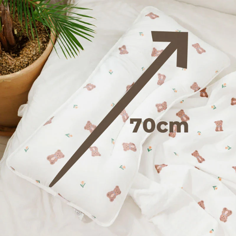 Bebenuvo 3D Mesh Wide Pillow-Cingcing Bear 5 Bebenuvo 3D Mesh Wide Pillow-Cingcing Bear - Image 3