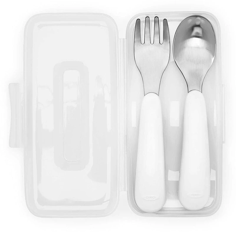 Oxo Tot On The Go Fork And Spoon Set 3 Oxo Tot On The Go Fork And Spoon Set