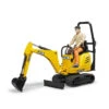 Bruder 62002 JCB Micro Excavator 8010 CTS W/ Worker -Baby Products Store 62002JCBMicroExcavator8010CTSwithWorker 01