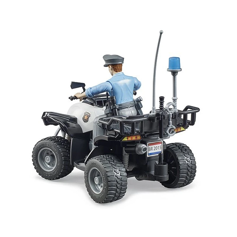 Bruder 63011 Police Quad W/ Light Skin Policeman And Accessories 4 Bruder 63011 Police Quad W/ Light Skin Policeman And Accessories - Image 2