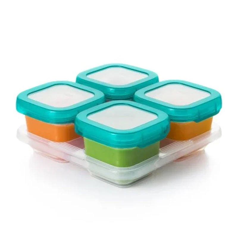 Oxo Tot Baby Blocks Freezer Storage Containers (6 Oz) 3 Oxo Tot Baby Blocks Freezer Storage Containers (6 Oz)