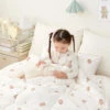 Bebenuvo Modal Cotton Baby All-Season Bedding 3pc Set (Blanket + Pillow + Pad)-Mushroom Gomi 2 Bebenuvo Modal Cotton Baby All-Season Bedding 3pc Set (Blanket + Pillow + Pad)-Mushroom Gomi -Baby Products Store All SeasonBeddingSet Blanket Pillow Pad MushroomGomi 02