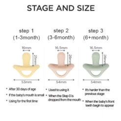 Moyuum All Silicon Macaroon Pacifiers With Case -Baby Products Store AllSiliconMacaroonPacifiers 05