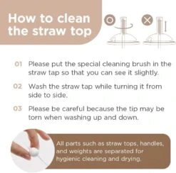 Moyuum PPSU All In One Feeding Bottle Straw Set -Baby Products Store Allin1BottleStrawkit 08