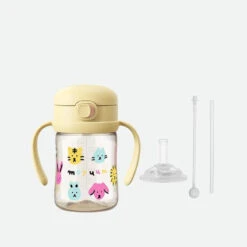 Moyuum All In One One Touch Straw Bottle 170ml