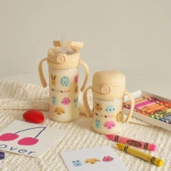 Moyuum All In One One Touch Straw Bottle 170ml -Baby Products Store AllinoneOneTouchStrawBottle 04