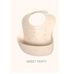 Moyuum One Touch Buckle Silicone Baby Bib Sweet Edition 20 Moyuum One Touch Buckle Silicone Baby Bib Sweet Edition -Baby Products Store BIBS 15