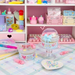 Kawaii Slime Baby Axolotl Clear Slime 9 Kawaii Slime Baby Axolotl Clear Slime -Baby Products Store BabyAxolotlClearSlime 02