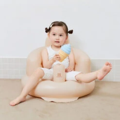 Bebenuvo Inflatable Baby Seat With Built In Air Pump