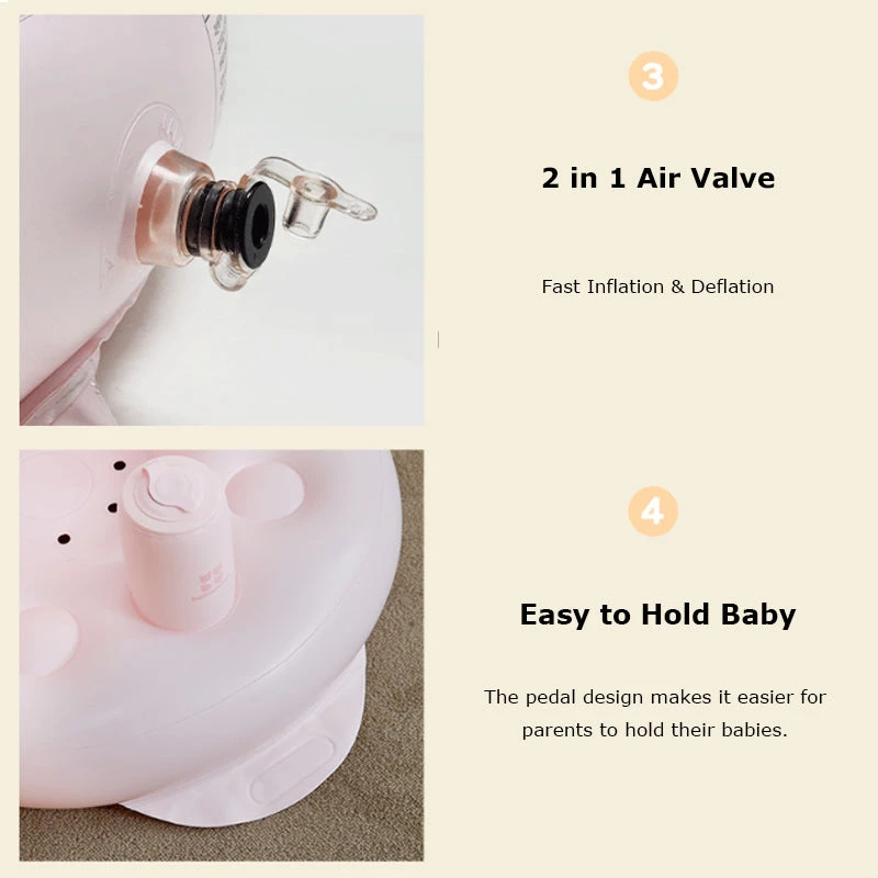 Bebenuvo Inflatable Baby Seat With Built In Air Pump 10 Bebenuvo Inflatable Baby Seat With Built In Air Pump - Image 8