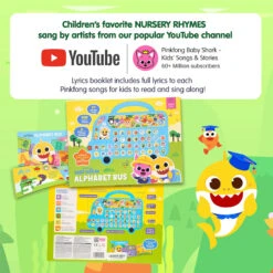 Pinkfong Baby Shark Alphabet Bus With Lyrics Booklet -Baby Products Store BabySharkAlphabetBuswithLyricsBooklet 06