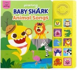 Pinkfong Baby Shark Animal Songs 10 Button Sound Book