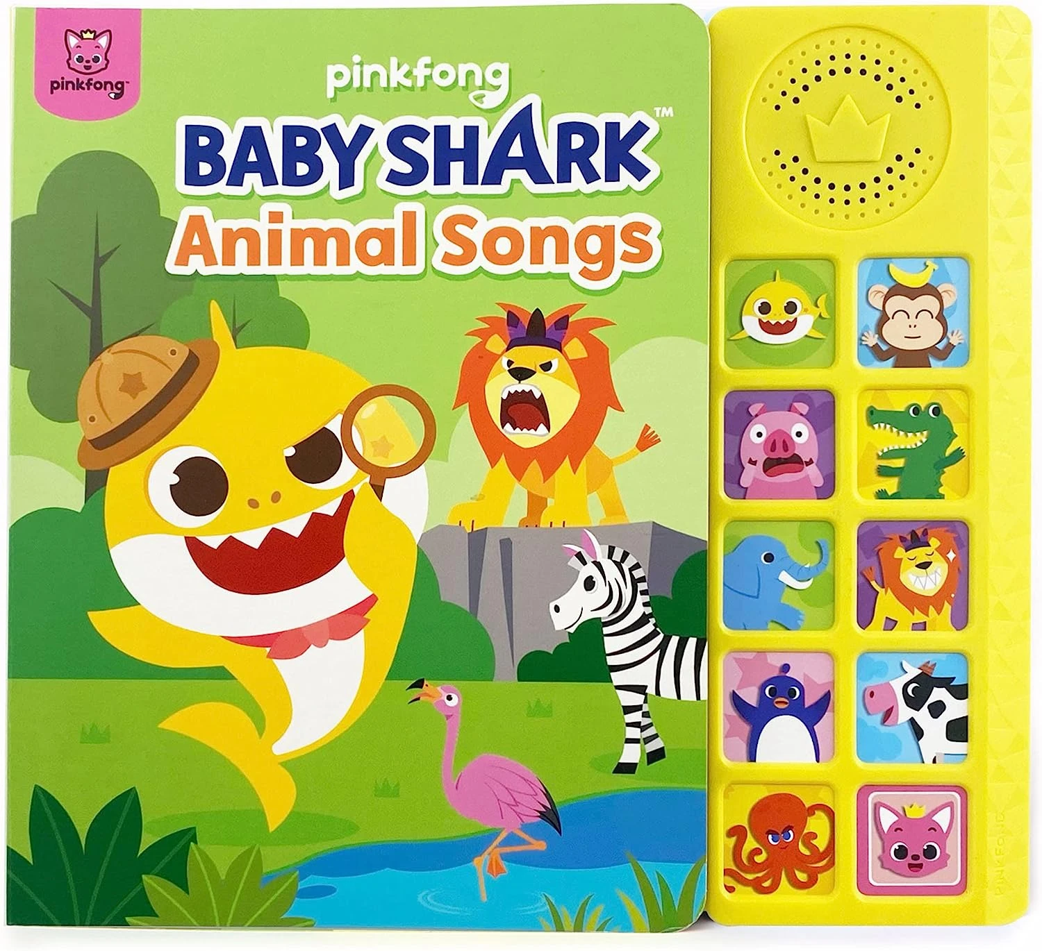 Pinkfong Baby Shark Animal Songs 10 Button Sound Book 3 Pinkfong Baby Shark Animal Songs 10 Button Sound Book