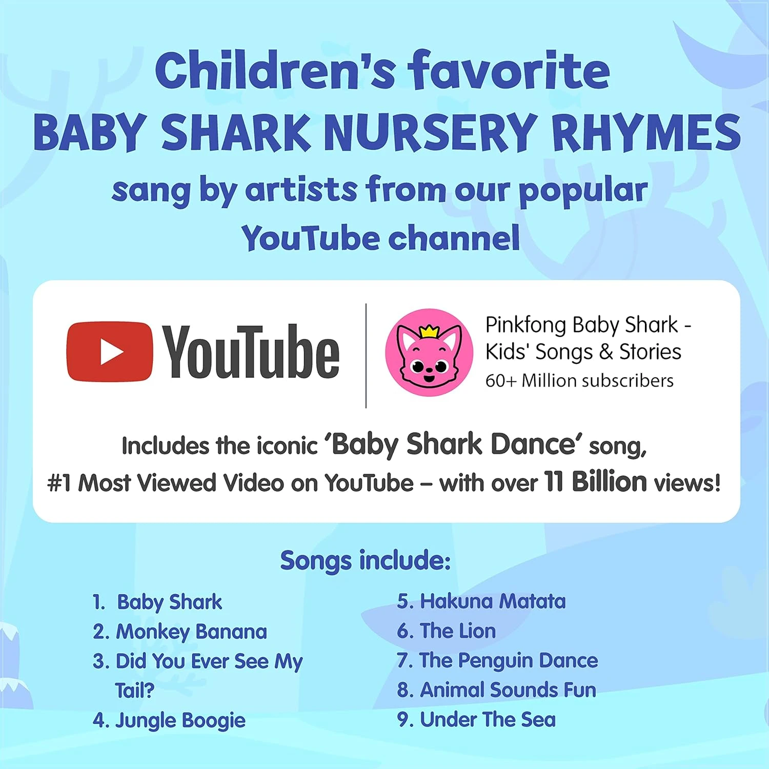 Pinkfong Baby Shark Animal Songs 10 Button Sound Book 6 Pinkfong Baby Shark Animal Songs 10 Button Sound Book - Image 4