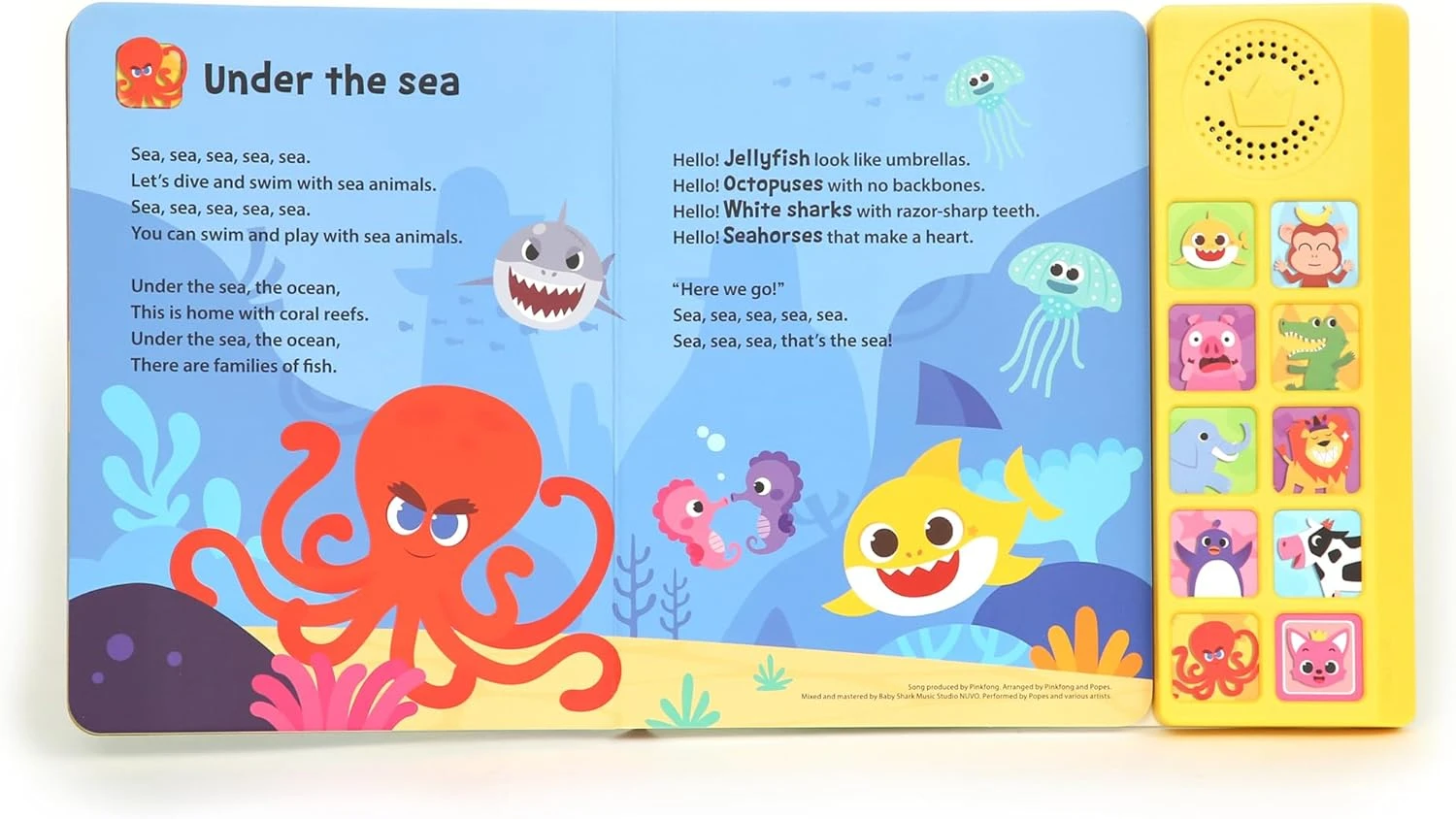 Pinkfong Baby Shark Animal Songs 10 Button Sound Book 10 Pinkfong Baby Shark Animal Songs 10 Button Sound Book - Image 8