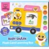 Pinkfong Baby Shark Flash Card Learning Bus 1 Pinkfong Baby Shark Flash Card Learning Bus -Baby Products Store BabySharkFlashCardLearningBus 01