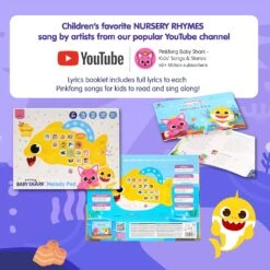 Pinkfong Baby Shark Melody Pad Sound Pad 12 Pinkfong Baby Shark Melody Pad Sound Pad -Baby Products Store BabySharkMelodyPadSoundPad 05