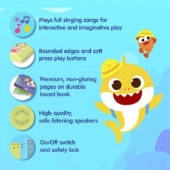 Pinkfong Baby Shark Nursery Rhymes 10 Button Sound Book -Baby Products Store BabySharkNurseryRhymes10ButtonSoundBook 03