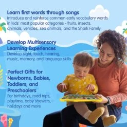 Pinkfong Baby Shark Sing & Learn Pad With Lyrics Booklet -Baby Products Store BabySharkSing LearnPadwithLyricsBooklet 05