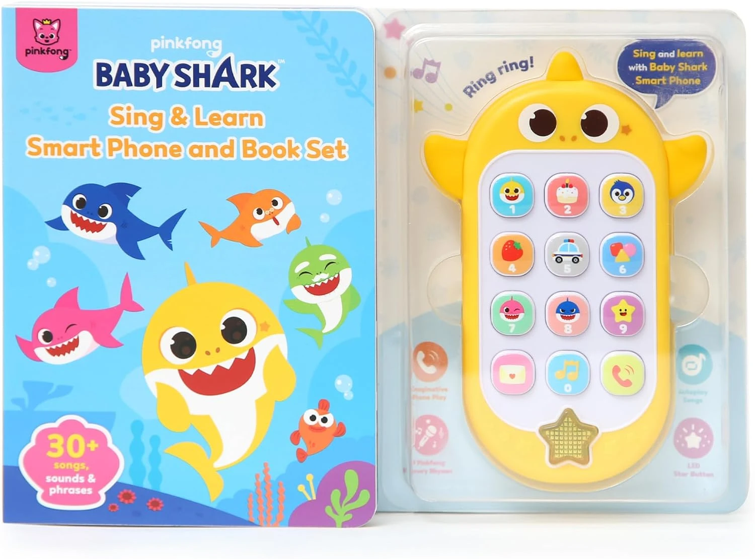 Pinkfong Baby Shark Sing & Learn Smart Phone And Book Set 3 Pinkfong Baby Shark Sing & Learn Smart Phone And Book Set
