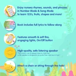 Pinkfong Baby Shark Sing & Learn Smart Phone And Book Set 11 Pinkfong Baby Shark Sing & Learn Smart Phone And Book Set -Baby Products Store BabySharkSing LearnSmartPhoneandBookSet 03