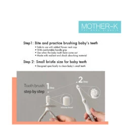 Mother-K Baby Toothbrush Set, 6-12 Months 14 Mother-K Baby Toothbrush Set, 6-12 Months -Baby Products Store BabyToothbrushSet 6 12months 05