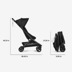 Bugaboo Bugaboo Butterfly 2 Travel Stroller -Baby Products Store Butterfly2 Black Black 08