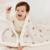 Bebenuvo Cloud Fur Snow Blanket-Mini Bear 2 Bebenuvo Cloud Fur Snow Blanket-Mini Bear -Baby Products Store CloudSnowBlanket MiniBear 01