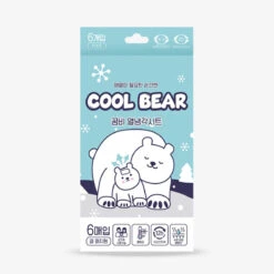 GGUMBI Cool Bear Ice Patch (6 Sheets) 11 GGUMBI Cool Bear Ice Patch (6 Sheets) -Baby Products Store CoolBearIcePatch 04