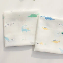 Korean Pure Cotton Character Handkerchief 10pcs Set -Baby Products Store CottonCharacterHandkerchiefs Dinosaur