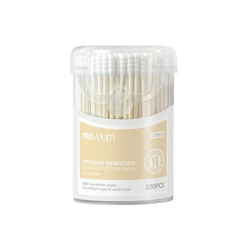 Moyuum Newborn Cotton Swab 200PCS 3 Moyuum Newborn Cotton Swab 200PCS
