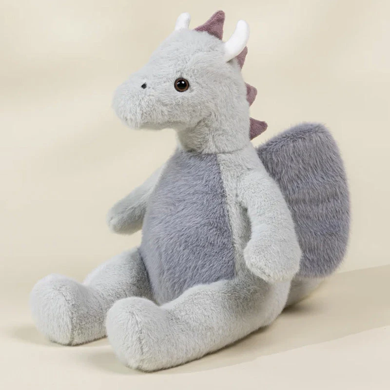 Coco Village Dino Plush Toy Grey Dragon 3 Coco Village Dino Plush Toy Grey Dragon