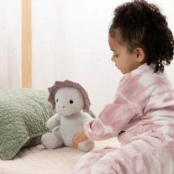 Coco Village Dino Plush Toy Grey Triceratop 12 Coco Village Dino Plush Toy Grey Triceratop -Baby Products Store DinoPlushToyGreyTriceratop 03