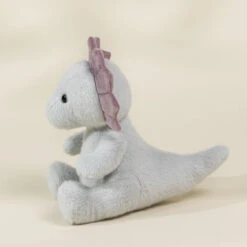 Coco Village Dino Plush Toy Grey Triceratop 13 Coco Village Dino Plush Toy Grey Triceratop -Baby Products Store DinoPlushToyGreyTriceratop 04