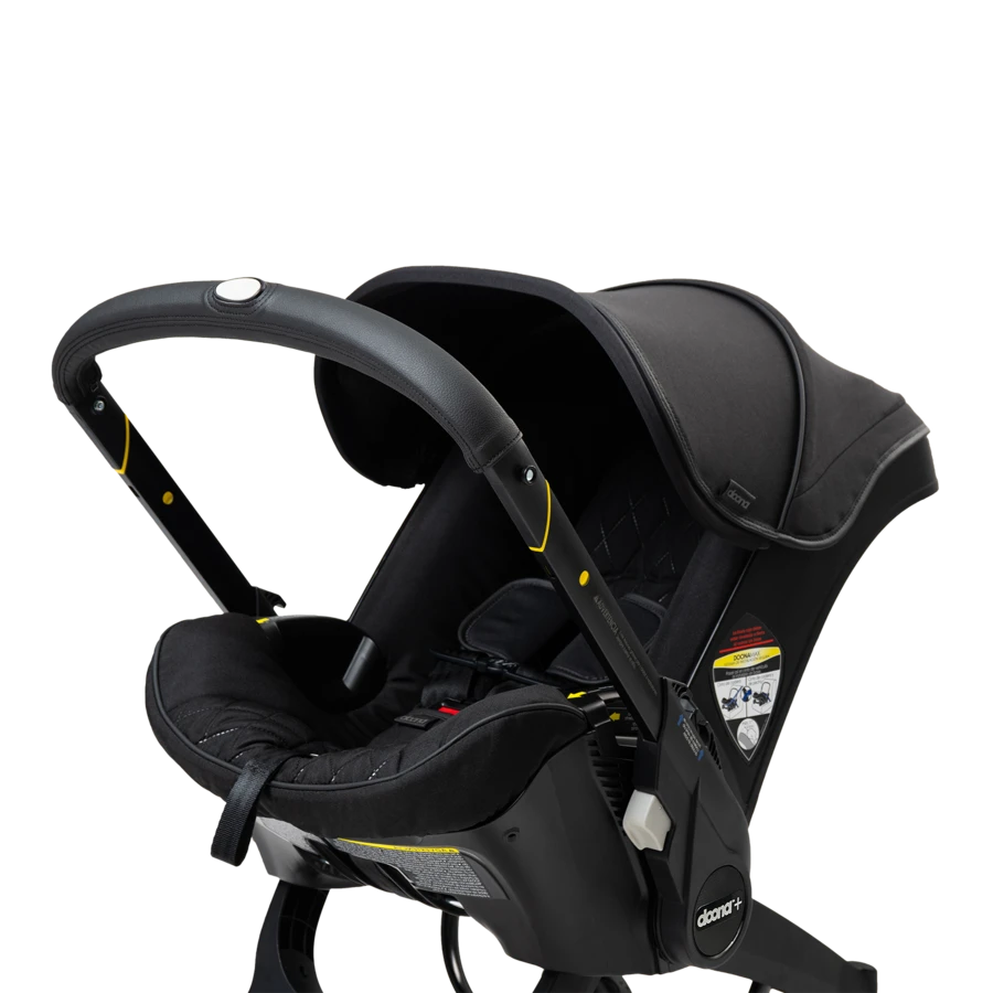 Doona Infant Doona Car Seat & Stroller - Midnight Edition 7 Doona Infant Doona Car Seat & Stroller - Midnight Edition - Image 5