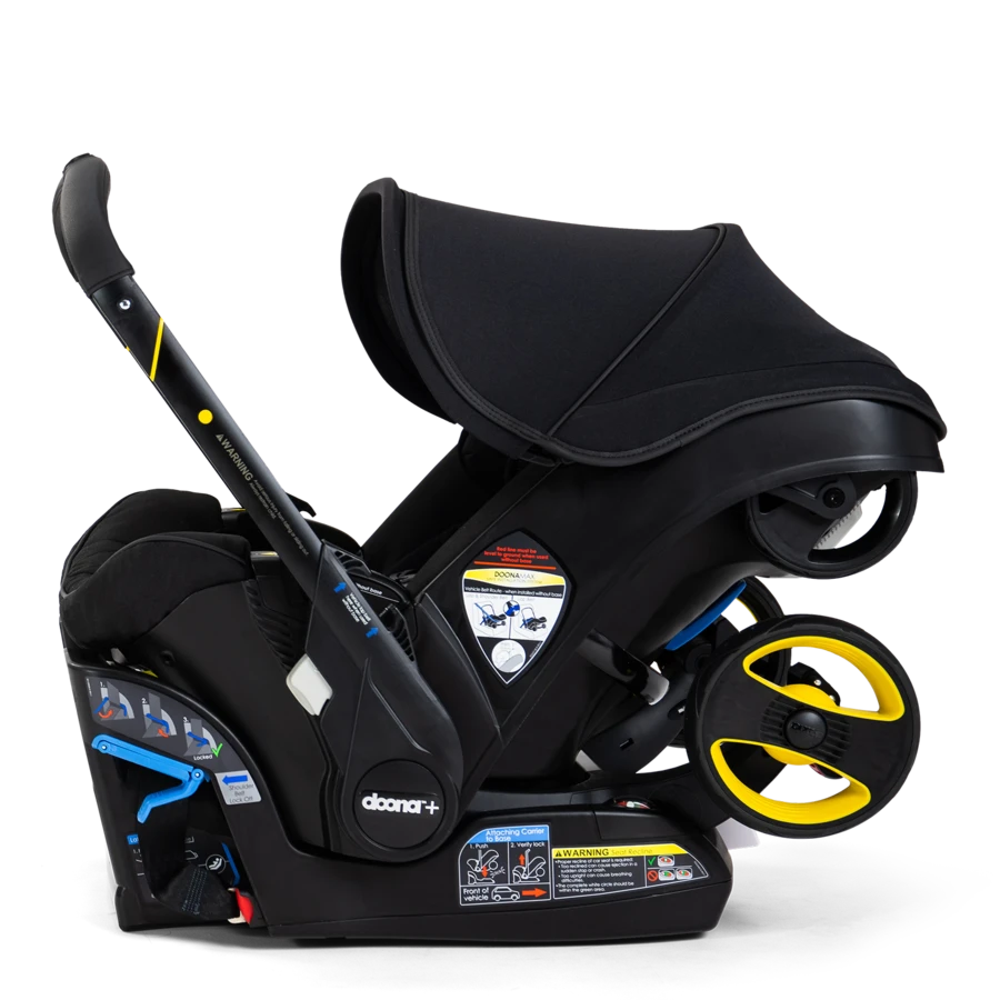 Doona Infant Doona Car Seat & Stroller - Midnight Edition 4 Doona Infant Doona Car Seat & Stroller - Midnight Edition - Image 2