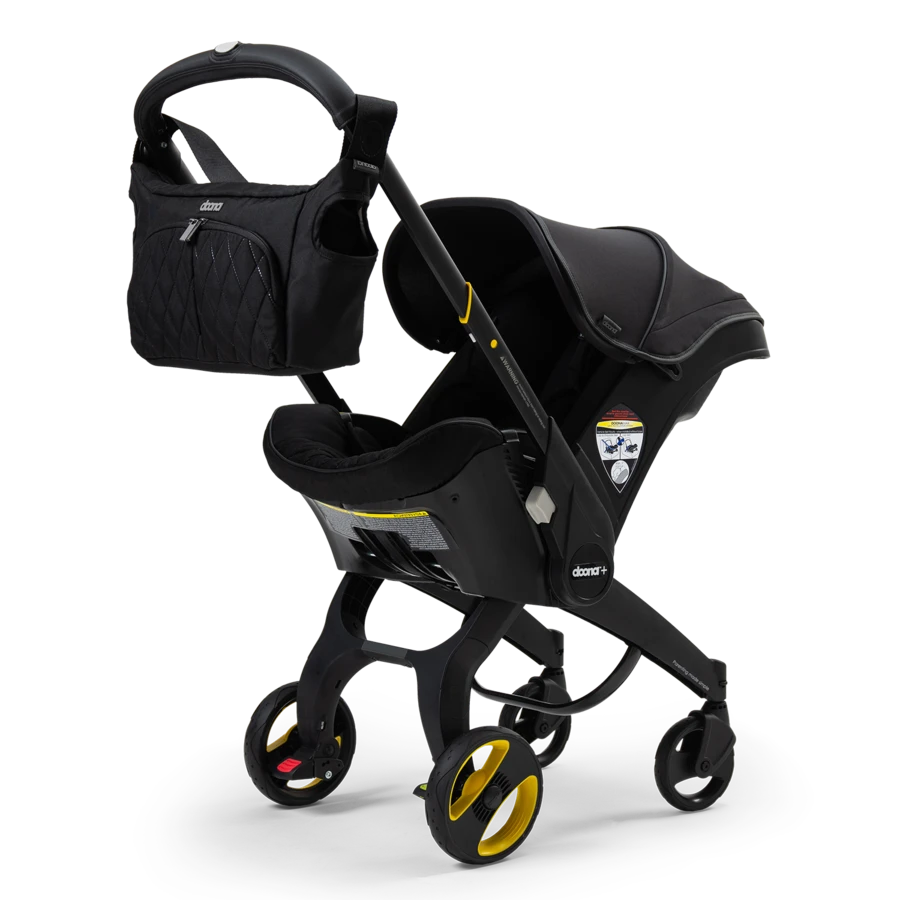 Doona Infant Doona Car Seat & Stroller - Midnight Edition 5 Doona Infant Doona Car Seat & Stroller - Midnight Edition - Image 3