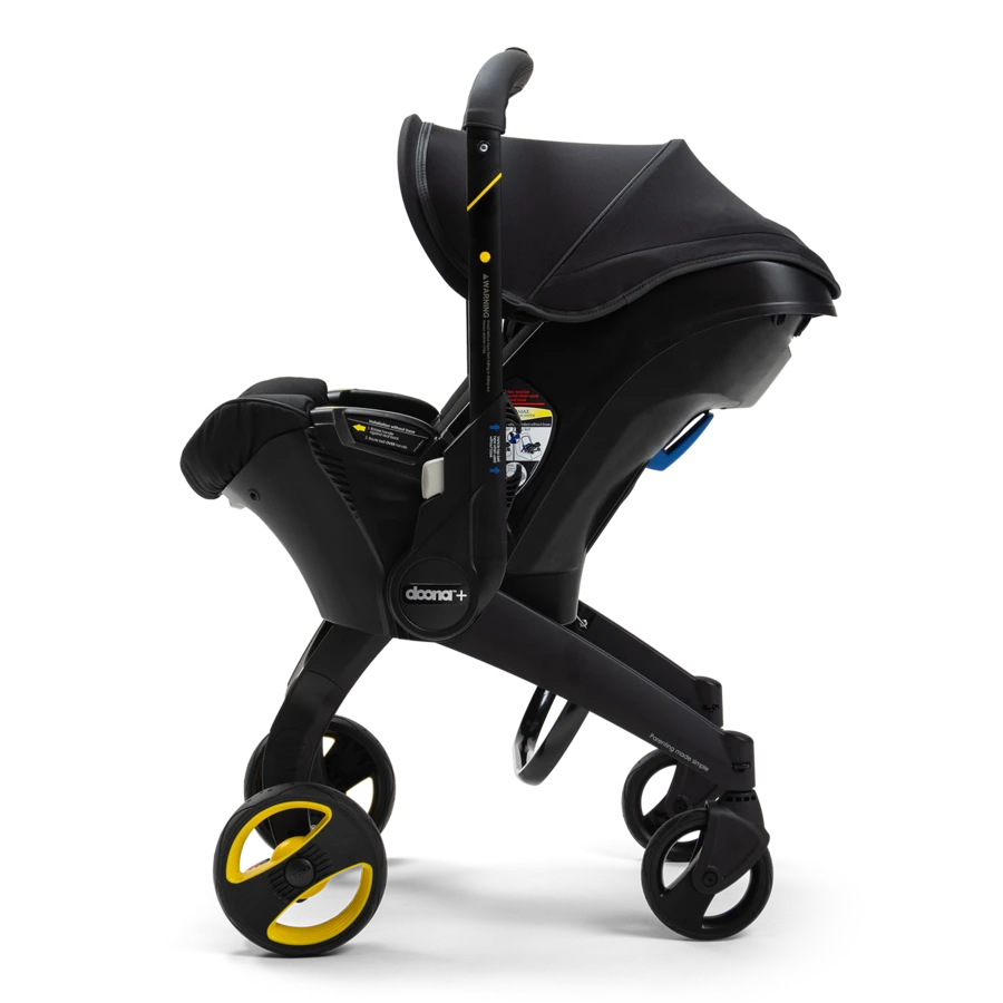 Doona Infant Doona Car Seat & Stroller - Midnight Edition 6 Doona Infant Doona Car Seat & Stroller - Midnight Edition - Image 4