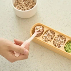 Moyuum Double-Sealed Baby Food Freezer Tray -Baby Products Store Double SealedSiliconeMultiCube 03