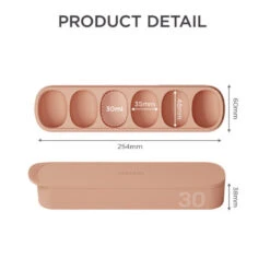 Moyuum Double-Sealed Baby Food Freezer Tray -Baby Products Store Double SealedSiliconeMultiCube 10