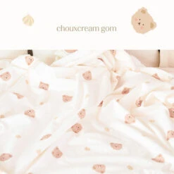 Bebenuvo Double Blanket-Chouxcream Gom