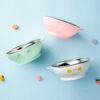 Edison Friends Non-slip Stainless Bowl L 1 Edison Friends Non-slip Stainless Bowl L -Baby Products Store EdisonFriendsNon slipStainlessBowlL 02