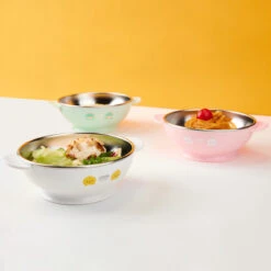 Edison Friends Non-slip Stainless Bowl L -Baby Products Store EdisonFriendsNon slipStainlessBowlL 03