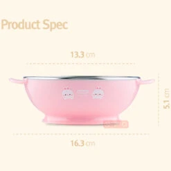 Edison Friends Non-slip Stainless Bowl L -Baby Products Store EdisonFriendsNon slipStainlessBowlL 10